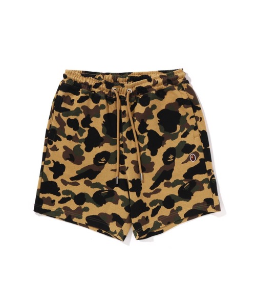 1ST CAMO JACQUARD ONE POINT RELAXED FIT SWEAT SHORTS（スウェット