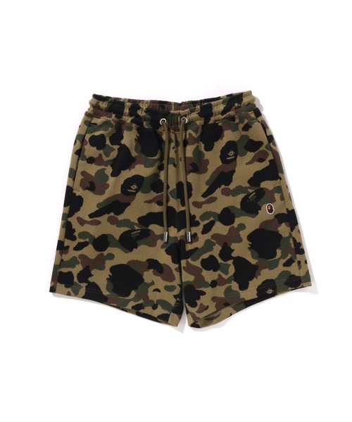 1ST CAMO JACQUARD ONE POINT RELAXED FIT SWEAT SHORTS（スウェット