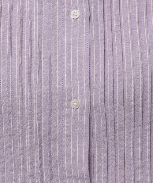 セール】COMFORTリネンタックブラウス（シャツ/ブラウス）｜niko