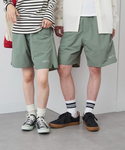 WILD THINGS(ワイルドシングス)の「【WILD THINGS】Military Nylon Ripstop Wide Baggy Shorts / ミリタリーナイロン リップストップワイドバギーショーツ(その他パンツ・メンズ・グレー/ブラック/ベージュ/ブラウン/グレー系その他2・S/M/L)」の17枚目の写真