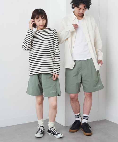 WILD THINGS(ワイルドシングス)の「【WILD THINGS】Military Nylon Ripstop Wide Baggy Shorts / ミリタリーナイロン リップストップワイドバギーショーツ(その他パンツ・メンズ・グレー/ブラック/ベージュ/ブラウン/グレー系その他2・S/M/L)」の19枚目の写真