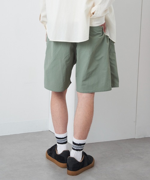 WILD THINGS(ワイルドシングス)の「【WILD THINGS】Military Nylon Ripstop Wide Baggy Shorts / ミリタリーナイロン リップストップワイドバギーショーツ(その他パンツ・メンズ・グレー/ブラック/ベージュ/ブラウン/グレー系その他2・S/M/L)」の22枚目の写真
