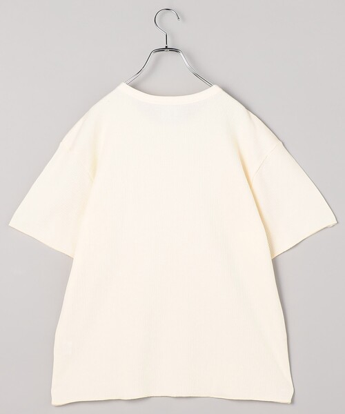 FREAK'S STORE（フリークスストア）の「FRUIT OF THE LOOM × FREAK'S STORE/フルーツオブザルーム 別注 無地Tシャツ レオパードパンツ ルームセット/パジャマセット（ルームウェア/パジャマ・レディース・オフホワイト/グレー・SMALL/MEDIUM）」の22枚目の写真