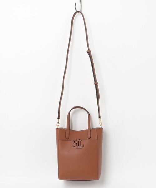 【POLO RALPH LAUREN】ペブルド レザー Cameryn トート バッグ RALPH LAUREN｜ペブルド レザー スモール Cameryn トート バッグ