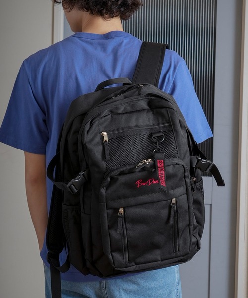 BEN DAVIS(ベンデイビス)の「【BEN DAVIS/ベンデイビス】【15インチPC収納・多機能】ラージデイパック 7つの仕分けポケット 撥水・高耐久 ワークブランドのタフな作り(バックパック/リュック・メンズ・ブラック/ライトベージュ/レッド/パープル・FREE)」の18枚目の写真