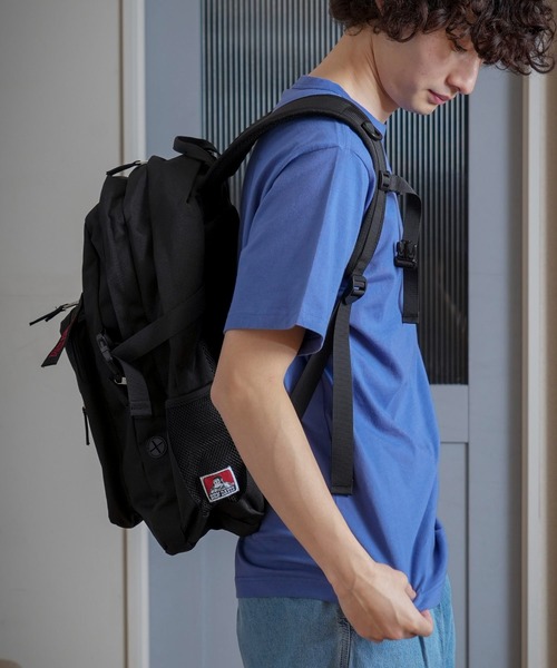 BEN DAVIS(ベンデイビス)の「【BEN DAVIS/ベンデイビス】【15インチPC収納・多機能】ラージデイパック 7つの仕分けポケット 撥水・高耐久 ワークブランドのタフな作り(バックパック/リュック・メンズ・ブラック/ライトベージュ/レッド/パープル・FREE)」の19枚目の写真