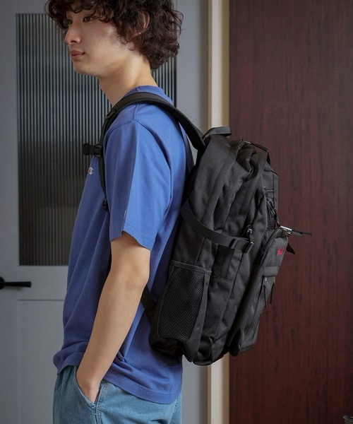 BEN DAVIS(ベンデイビス)の「【BEN DAVIS/ベンデイビス】【15インチPC収納・多機能】ラージデイパック 7つの仕分けポケット 撥水・高耐久 ワークブランドのタフな作り(バックパック/リュック・メンズ・ブラック/ライトベージュ/レッド/パープル・FREE)」の20枚目の写真