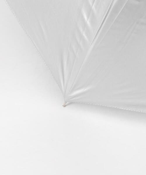 URBAN RESEARCH（アーバンリサーチ）の「晴雨兼用バンブーアンブレラ（長傘・レディース・チェック/アイボリー/シルバー・-）」の12枚目の写真