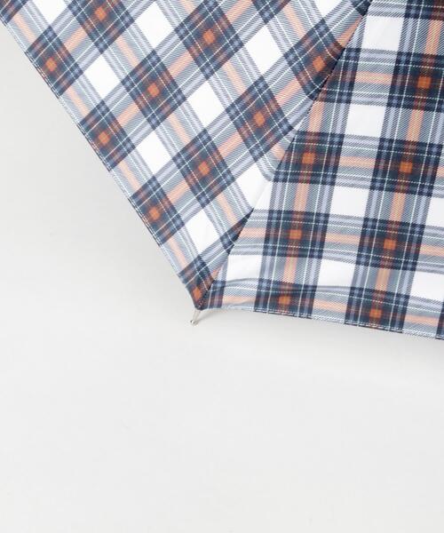 URBAN RESEARCH（アーバンリサーチ）の「晴雨兼用バンブーアンブレラ（長傘・レディース・チェック/アイボリー/シルバー・-）」の21枚目の写真