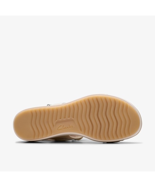 Clarks(クラークス)の「Wrenly Eve / レンリーイヴ(オフホワイトレザー)(サンダル・レディース・オフホワイト・UK3.5/UK4/UK4.5/UK5/UK5.5/UK6/UK3)」の3枚目の写真