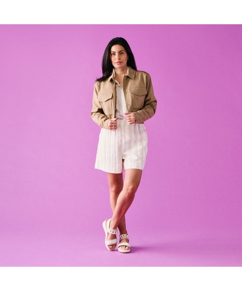 Clarks(クラークス)の「Wrenly Eve / レンリーイヴ(オフホワイトレザー)(サンダル・レディース・オフホワイト・UK3.5/UK4/UK4.5/UK5/UK5.5/UK6/UK3)」の18枚目の写真