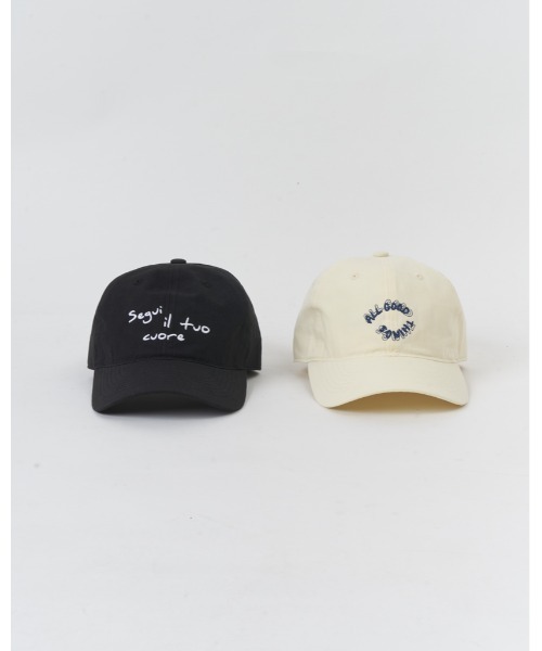 Odds（オッズ）の「odds/オッズ  STICH CAP ステッチキャップ（キャップ・レディース・ブラック/ホワイト系2/ベージュ/モスグリーン・F）」の9枚目の写真