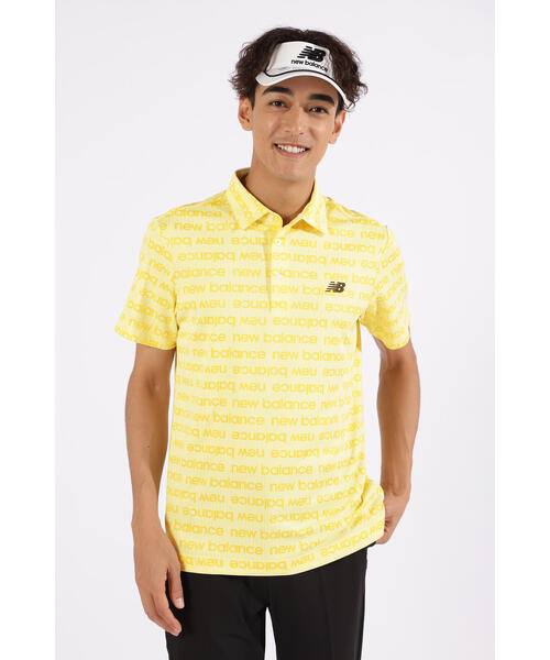 セール】【new balance golf】リフレクトロゴボーダージャガード
