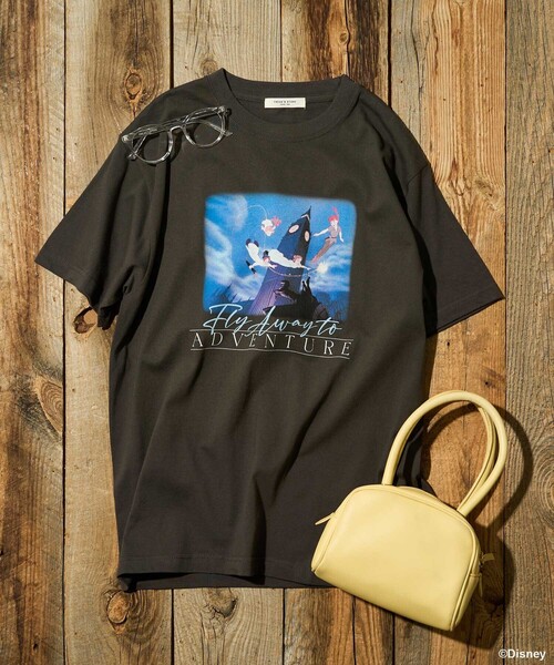 上海ディズニー 開園9周年 ピーターパンTシャツ Amazon | ディズニー ピーターパン Fly Away to Adventure