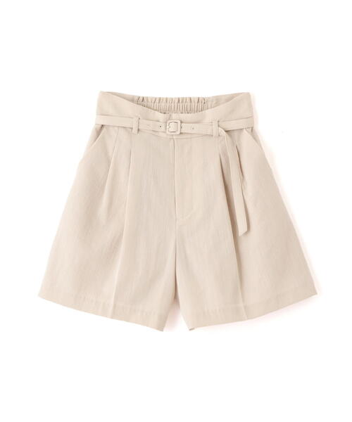 FREE'S MART(フリーズマート)の「◆麻調合繊タックベルト付きショートパンツ(その他パンツ・レディース・ブラウン/グレー系その他/ホワイト/ネイビー・MEDIUM/SMALL)」の14枚目の写真