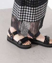 NANO universe | ベルトプラットフォームサンダル(サンダル)