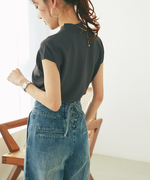 セール】【名品・UVカット・接触冷感】クールタッチUVハイネック