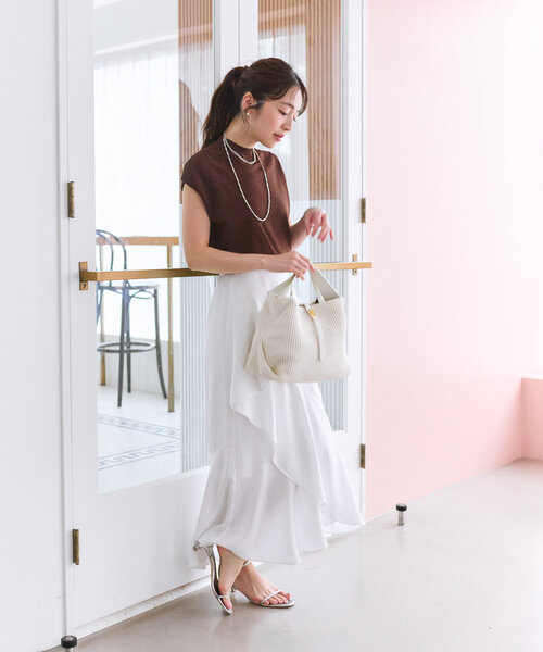 名品・UVカット・接触冷感】クールタッチUVハイネックフレンチ