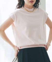 La boutique BonBon | 【名品・UVカット・接触冷感】クールタッチUVハイネックフレンチニット(ニット/セーター)
