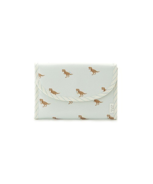 gelato pique(ジェラートピケ)の「【販路限定】総柄母子手帳ケースS(母子手帳ケース・レディース・オフホワイト/クリーム/グレー/ブルー/ライトピンク/レッド/ピンク/ミント/イエロー/ベージュ・SMALL)」の5枚目の写真