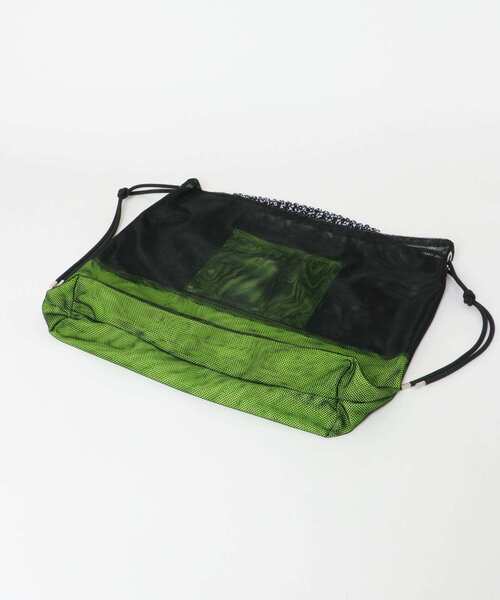 SENSE OF PLACE by URBAN RESEARCH（センスオブプレイスバイアーバンリサーチ）の「パラコードハンドルメッシュバッグ（ショルダーバッグ・レディース・ブラック/ライトピンク・ONE）」の18枚目の写真