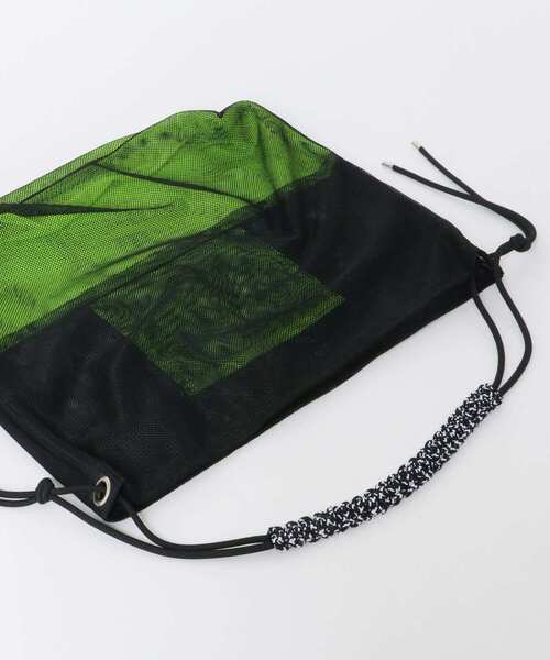 SENSE OF PLACE by URBAN RESEARCH（センスオブプレイスバイアーバンリサーチ）の「パラコードハンドルメッシュバッグ（ショルダーバッグ・レディース・ブラック/ライトピンク・ONE）」の19枚目の写真