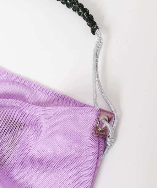 セール】パラコードハンドルメッシュバッグ（ショルダーバッグ