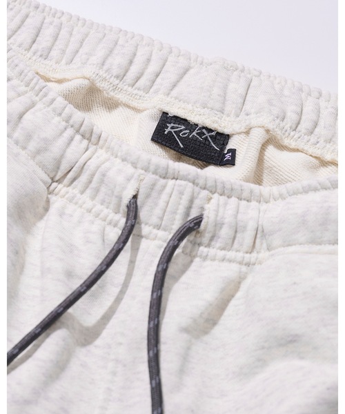 ROKX（ロックス）の「【ROKX】ロックス SWEAT STRINGS（スウェットパンツ・メンズ・ブラック/グレー/オートミール・SMALL/LARGE/MEDIUM/X-LARGE）」の4枚目の写真