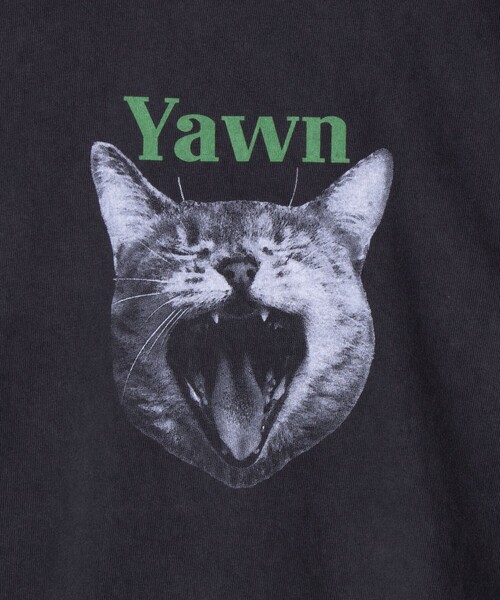 GLOSTER(グロスター)の「【GLOSTER/グロスター】DOG&CAT 犬猫プリント ピグメント プリントロンT 長袖Tシャツ(Tシャツ/カットソー・メンズ・ブラック系その他3/ブラック系その他4/ブラック系その他5/ブラック系その他/ブラック系その他6/ブラック系その他2・S/M/L)」の7枚目の写真