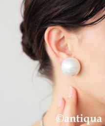 antiqua（アンティカ）の「パールピアス（ピアス（両耳用）・レディース）」