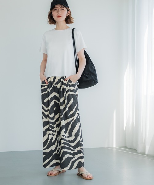 coca(coca)(コカ)の「シボシャーリングワイドパンツ(その他パンツ・レディース・A/B・SHORT/MEDIUM/LONG)」の18枚目の写真