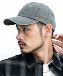 newhattan（ニューハッタン）の「NEWHATTAN ニューハッタン Baseball Low Cap pigment dyed ピグメントダイベースボールローキャップ（キャップ・メンズ）」