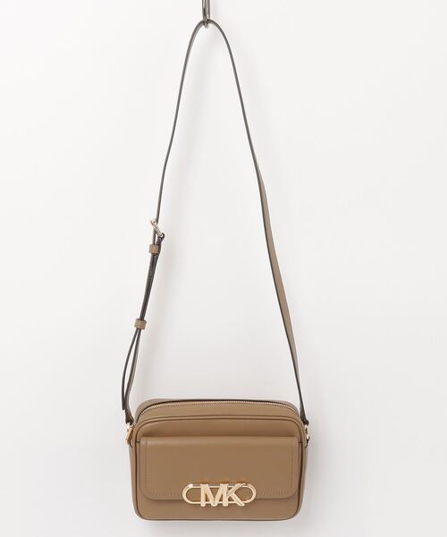 MICHAEL KORS(マイケルコース)の「MICHAEL KORS Parker Medium Leather Crossbody Bag マイケルコース パーカー ミディアム レザー クロスボディバッグ(ショルダーバッグ・レディース・ブラック/ベージュ系その他/ベージュ系その他2・FREE)」の22枚目の写真