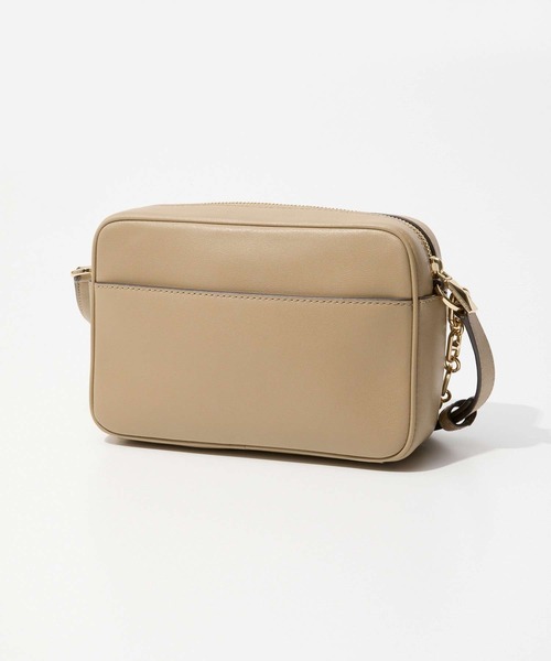 MICHAEL KORS(マイケルコース)の「MICHAEL KORS Parker Medium Leather Crossbody Bag マイケルコース パーカー ミディアム レザー クロスボディバッグ(ショルダーバッグ・レディース・ブラック/ベージュ系その他/ベージュ系その他2・FREE)」の6枚目の写真