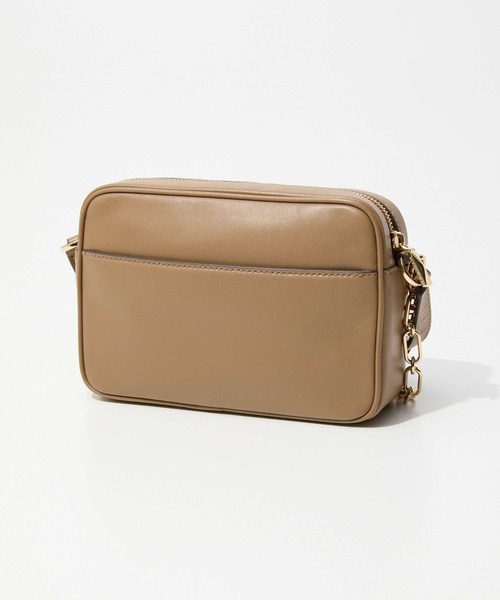 MICHAEL KORS(マイケルコース)の「MICHAEL KORS Parker Medium Leather Crossbody Bag マイケルコース パーカー ミディアム レザー クロスボディバッグ(ショルダーバッグ・レディース・ブラック/ベージュ系その他/ベージュ系その他2・FREE)」の9枚目の写真