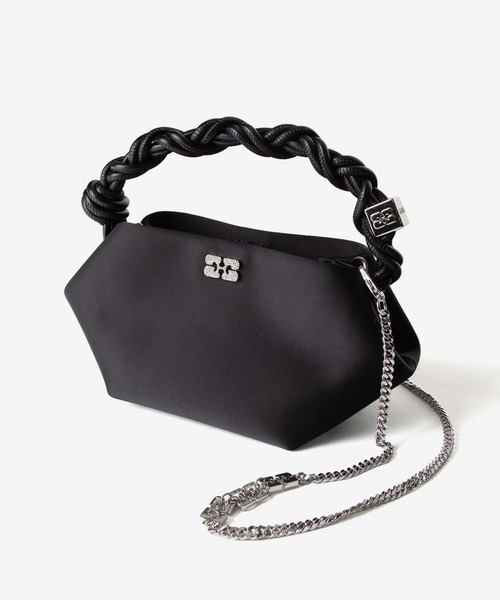 7/27まで最終値下げ‼️GANNIBou Bag Mini Soir Satin GANNI Bou Bag Mini Soir Satin ガニー ボウ バッグ ミニ ソア