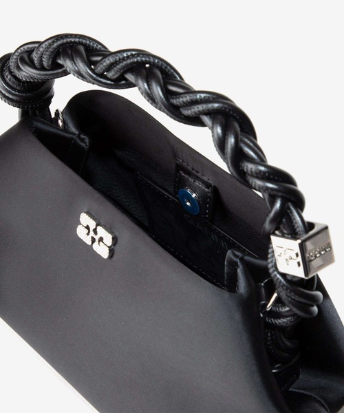 GANNI SATIN HAND BAG★ガニー サテン ハンドバッグ セール】GANNI Bou Bag Mini Soir Satin ガニー ボウ バッグ