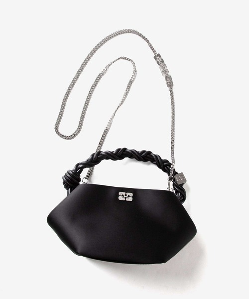 GANNI SATIN SHOULDER BAG★ガニー サテン ショルダーバッグ GANNI（ガニー）ショルダーバッグ サテン