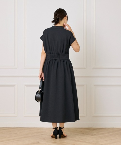 INED（イネド）の「ギンガムサッカー ウエストギャザーワンピース（ワンピース・レディース・イエロー/その他12/ブラック・9号/7号）」の20枚目の写真