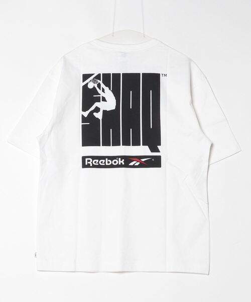 Reebok(リーボック)の「シャック ロゴ Tシャツ / GS HS SHAQ LOGO TEE(Tシャツ/カットソー・メンズ・ホワイト/ブラック・LARGE/X-LARGE/XX-LARGE/SMALL/MEDIUM)」の8枚目の写真