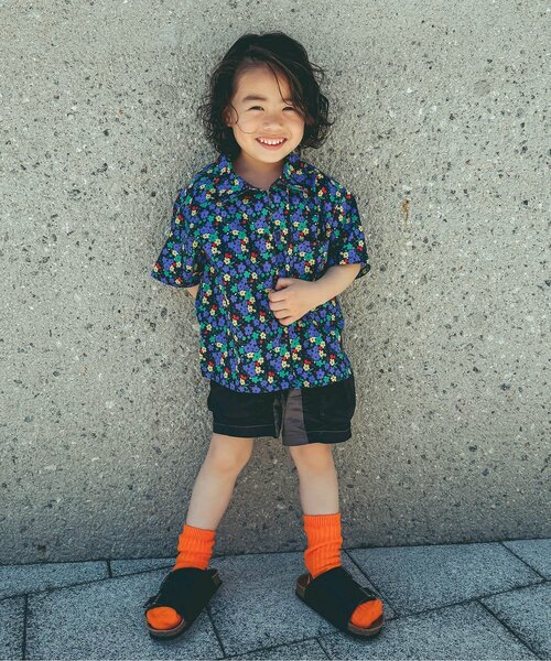 p.premier(ピードットプルミエ)の「マルチカラーサイドポケットハーフパンツ(その他パンツ・キッズ・ブラウン/ピンク/レインボー/ブラック・80/90/100/110/120/130/140)」の11枚目の写真