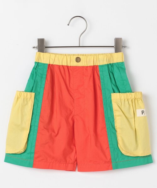 p.premier(ピードットプルミエ)の「マルチカラーサイドポケットハーフパンツ(その他パンツ・キッズ・ブラウン/ピンク/レインボー/ブラック・80/90/100/110/120/130/140)」の14枚目の写真