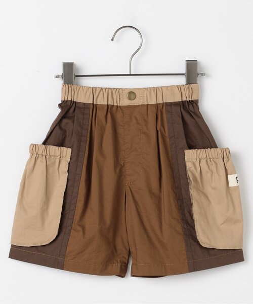 p.premier(ピードットプルミエ)の「マルチカラーサイドポケットハーフパンツ(その他パンツ・キッズ・ブラウン/ピンク/レインボー/ブラック・80/90/100/110/120/130/140)」の19枚目の写真