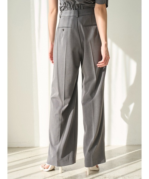 SNIDEL（スナイデル）の「ワイドロングパンツ（その他パンツ・レディース・グレー/その他/ライトベージュ・0/1）」の20枚目の写真
