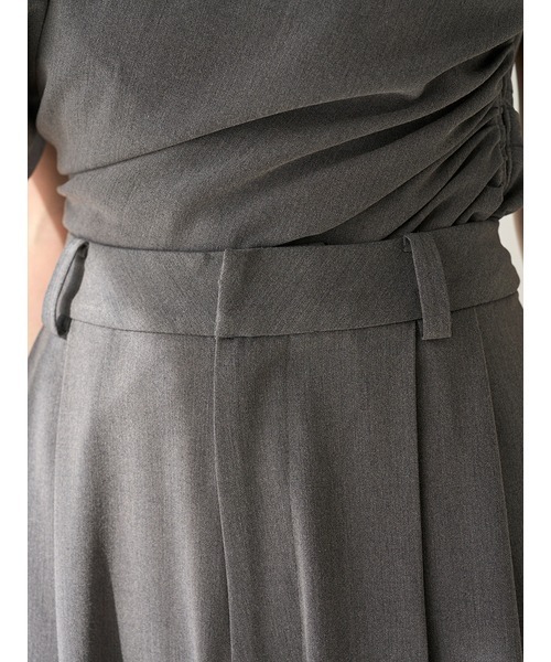 SNIDEL（スナイデル）の「ワイドロングパンツ（その他パンツ・レディース・グレー/その他/ライトベージュ・0/1）」の22枚目の写真