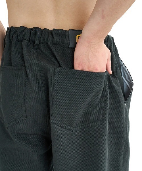 RVCA(ルーカ)の「RVCA メンズ 45862 デニムパンツ 【2025年夏モデル】/ルーカウエストゴムワイドシルエットデニムパンツ(デニムパンツ・メンズ・ブラック/キャメル/ネイビー・32inch/30inch)」の7枚目の写真