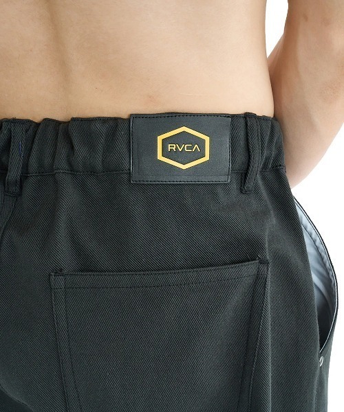 RVCA(ルーカ)の「RVCA メンズ 45862 デニムパンツ 【2025年夏モデル】/ルーカウエストゴムワイドシルエットデニムパンツ(デニムパンツ・メンズ・ブラック/キャメル/ネイビー・32inch/30inch)」の8枚目の写真