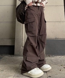 NOWLE | 【NOWLE】ワイドシルエット イージー カーゴパンツ(カーゴパンツ)