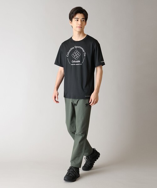Columbia(コロンビア)の「UVカット 速乾 Columbia / グレイシャルビスタ グラフィックTシャツ / コロンビア(Tシャツ/カットソー・メンズ・ベージュ/ホワイト/ブラック/ネイビー/ブルー/ブルー系その他/ブラック系その他/パープル/ブラウン/ホワイト系その他・S/XXL/XL/L/M)」の11枚目の写真