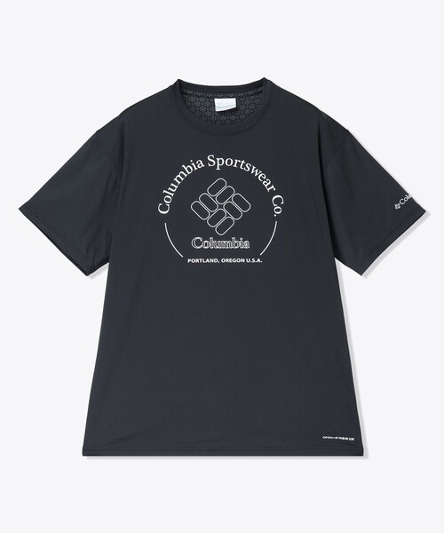 Columbia(コロンビア)の「UVカット 速乾 Columbia / グレイシャルビスタ グラフィックTシャツ / コロンビア(Tシャツ/カットソー・メンズ・ベージュ/ホワイト/ブラック/ネイビー/ブルー/ブルー系その他/ブラック系その他/パープル/ブラウン/ホワイト系その他・S/XXL/XL/L/M)」の12枚目の写真